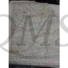 Landkaart Ost. Groningen Wehrmacht 1941 (Map East Groningen WH 1940)