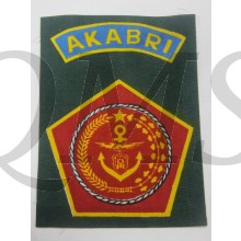 Cloth badge AKABRI 