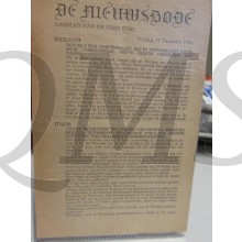 Krant de Nieuwsbode 1943