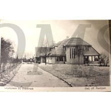 Prent briefkaart 1940 mobilisatie Legerplaats Oldebroek Ond-off paviljoen