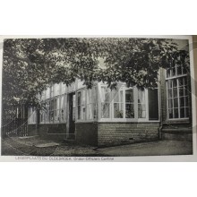 Prent briefkaart 1940 mobilisatie Legerplaats Oldebroek Onder-officiers cantine