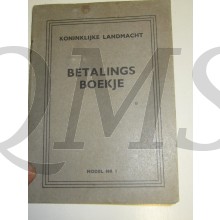 KL Betalings boekje 1946