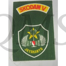 Cloth badge Jayakarte SKODAM V