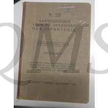 Voorschrift no 721 Aanwijzingen voor den opleiding der Infanterie