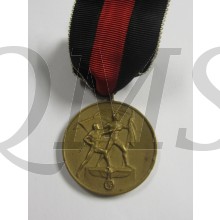 1 October 1938 Medal (Medaille zur Erinnerung an den 1 Oktober 1938).