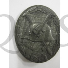 Verwundeten Abzeichen in Silber 127 (Silver wound badge 127 marked)