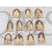 11 WHW spende abzeichen Historic buildings 1943/44