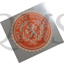 Sluitzegel Van de Generalen Staf pre 1940