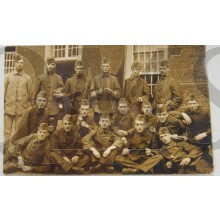 Foto soldaten in werkpak 1930