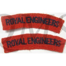 Shoulder titles Royal Engineers (set)