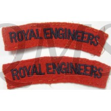 Shoulder titles Royal Engineers (set)