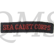 Shoulder  title Sea Cadet Corps Royal Navy