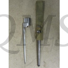 Bajonet Enfield No 4 MK I met MK I schede (Bayonet Enfield No 4 MK I with MK I scabbard)