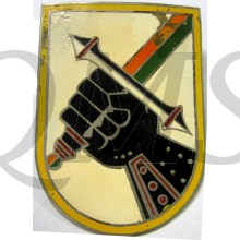 Mouw schild 6-3 R.I. (413 B.I.) Het IJzeren Bataljon / Bloedhonden