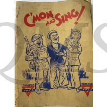 WW2 Songbook YMCA C'mon and Sing (Canada)