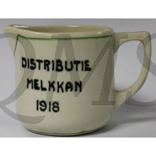 Melkkannetje "Distributie melkkan 1918"
