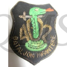 Mouw schild 6-2 R.I. (402 B.I)  Het Bloedbataljon