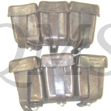 Patronentaschen K98 (Wehrmacht Brown K98 Ammo Pouches)
