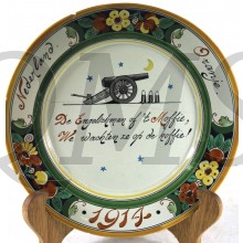 Wandbord Nederland Oranje 1914 