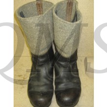 Filzstiefel winter (German Felt & Leather Winter Boots)