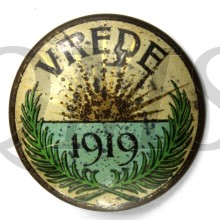 Revers speld VREDE 1919