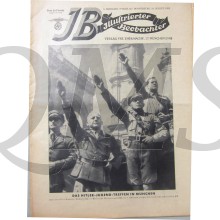 Magazine Berliner Illustrirte 31 august 1933 Das Hitler-Jugend-treffen in Munchen