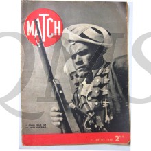Magazine MATCH 11 janvier 1940 Le  Goum veille sur la piste imperiale