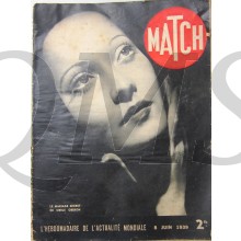 Magazine MATCH 8 juin 1939 Le mariage secret de merle Oberon
