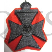 Cap Badge KRRC Kings Royal Rifle Corps Economy plastic