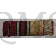 4 er spange Ostfront, KvK medaille, Westwall und WK1 Osterreich/Ungarn orden (4 piece bar Easten Front, Westwall and WW1 Austro-Hungarian Veterans Medal)