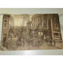 AnsichtsKarte (Mil. Postcard) Abtransposrt Franz Gefangenen