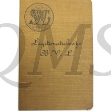 Legimatiebewijs B.V.L. Amsterdam 1926