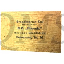 Broodkaart etui 1914