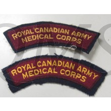 Regimental designation Royal Candian Army Medical Corps