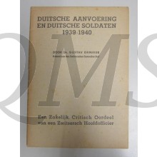 Boekje Duitsche aanvoering en soldaten 1939-40