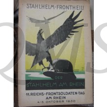 Buch 11e Reichs Frontsoldatentag am Rhein 4-5 okt 1930