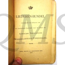 Liederenbundel Koninklijke Nederlandsche Weerbaarheids Vereniging 1909