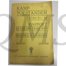 Boekje Kamptoestanden 1945-48 rapport