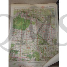Landkaart Ost. Vierlingsbeek Wehrmacht 1941 (Map Ostl. Vierlingsbeek WH 1941)