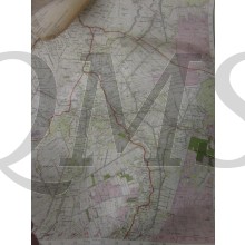 Landkaart Bourtange Wehrmacht 1940 (Map Bourtange WH 1940)