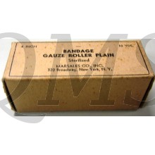 Carton box Bandage gauze roller plain (sterilized)