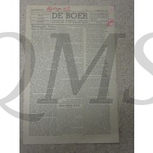 Weekblad "de Boer" 05 maart 1945 baronie Breda