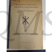 Voorschrift Kon Marine Lood accumulator