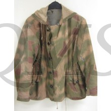 LW Jacket tan/water pattern (LW  'Sumpftarn' camouflage winter parka non-reversable )