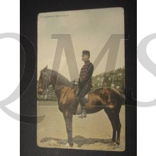Prent briefkaart 1905 1e luitenant , klein tenue