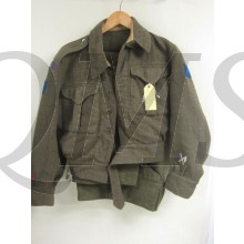  Battledress jas P40 Essex Scottish
