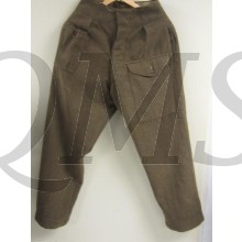 Broek wol M40 (Battle dress trousers wool M40)