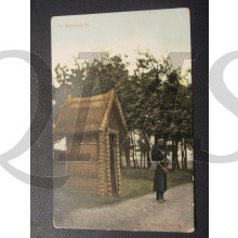  Prent briefkaart 1905 Op Schildwacht