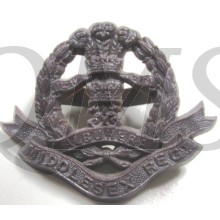 Cap Badge Middlesex Regiment  (plastic)