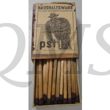 Packung Streichhölzer "Pst - Feind hört mit"